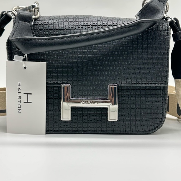 Halston Heritage Black Crossbody Bag - Picture 8 of 9